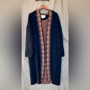 Long western sweater